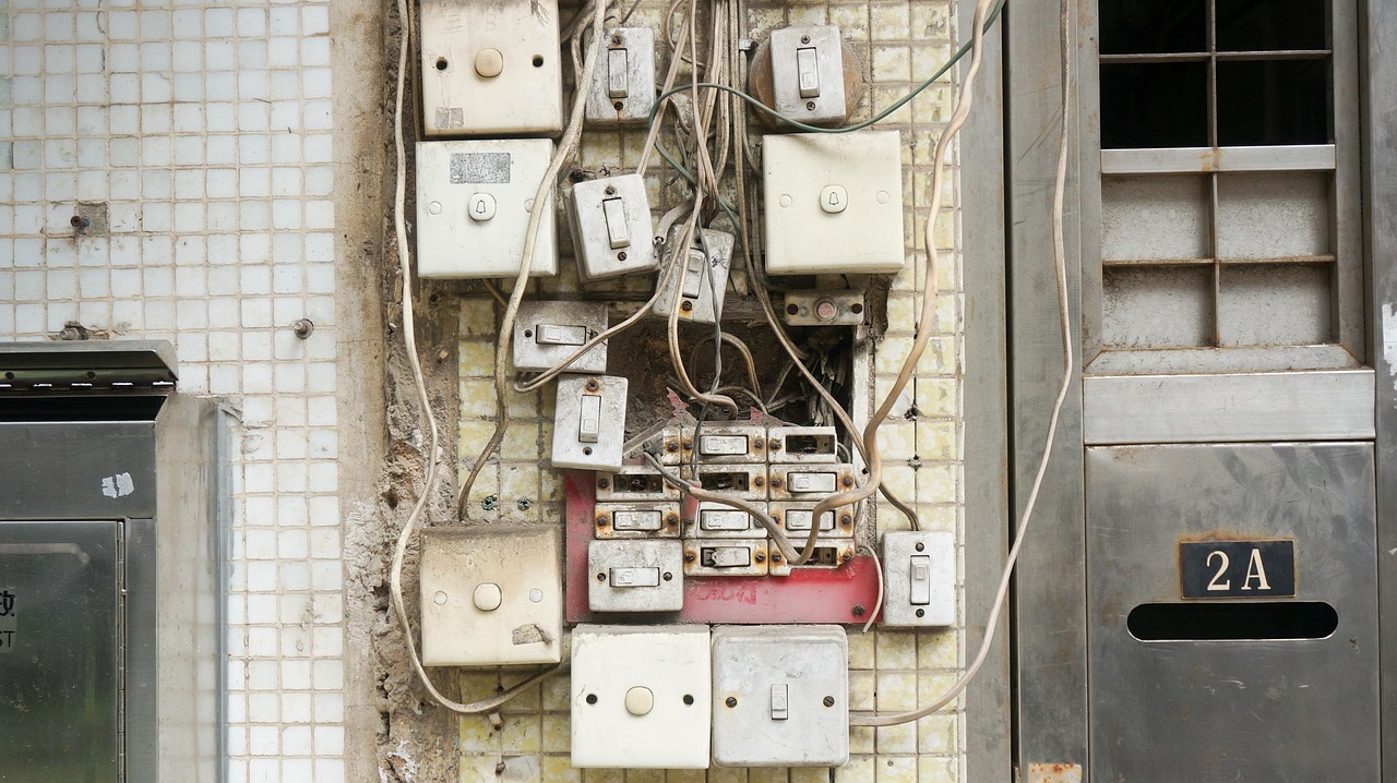 An old wiring panel — the two routes to getting work signed off